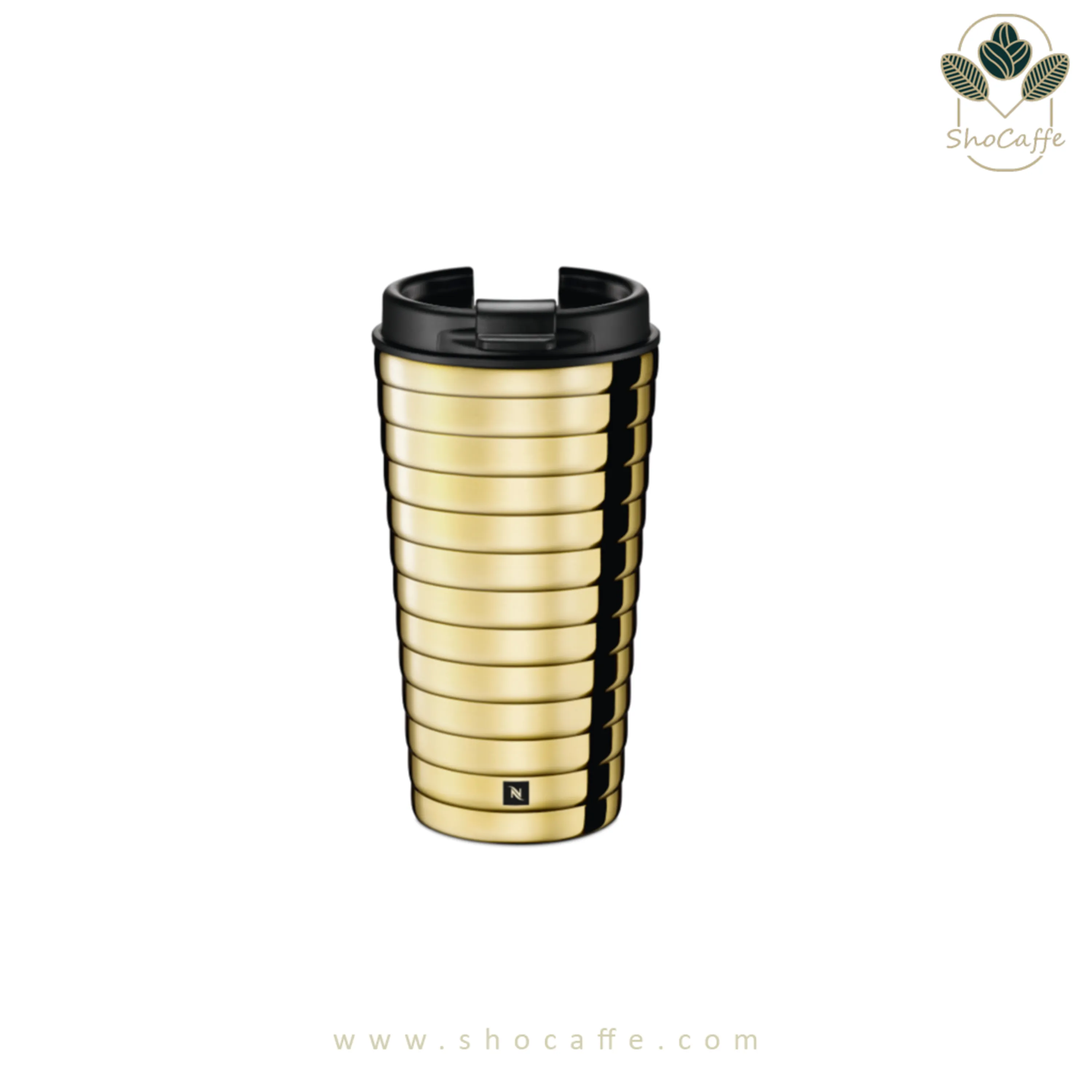 تراول ماگ نسپرسو مدل تاچ طلایی Touch Golden تراول ماگ نسپرسو مدل تاچ طلایی Touch Golden-ظرفیت 380 میلی لیتر